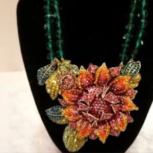 Heidi Daus late bloomers necklace new with tags